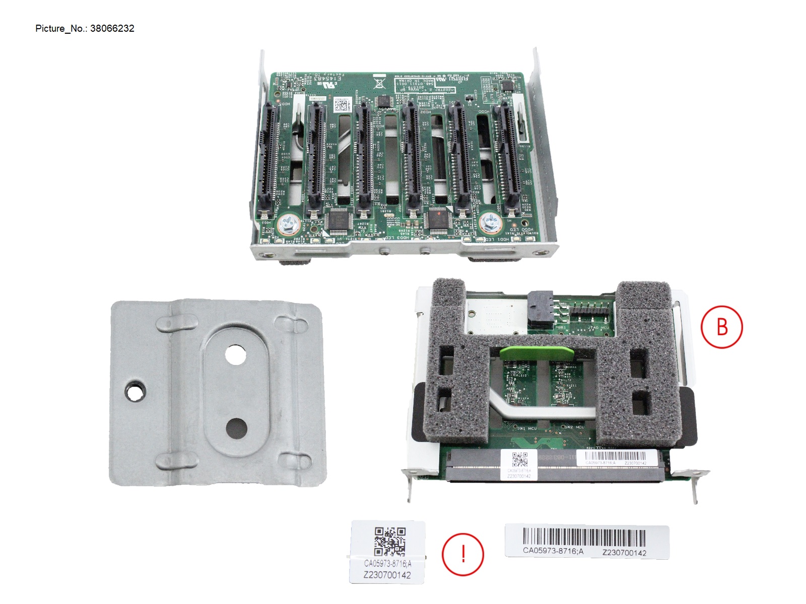 SFFX6 NVME-BP ASSY