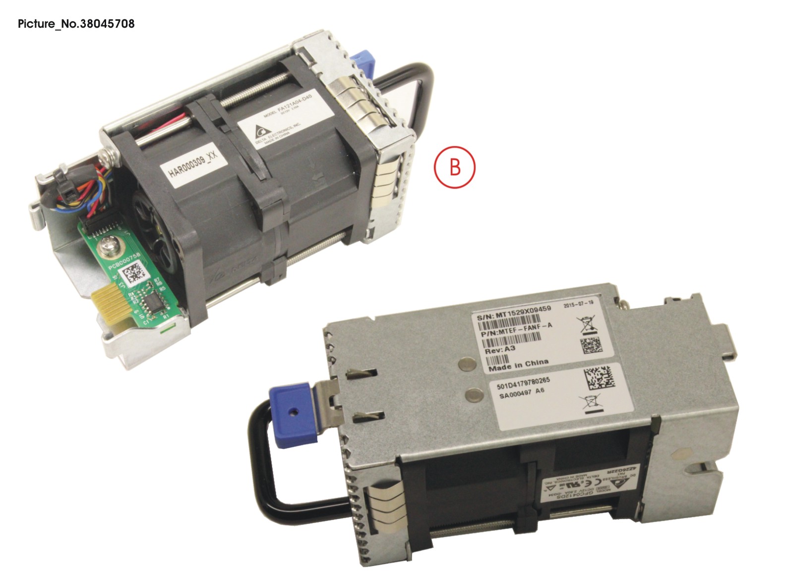 FAN (FAN MODULE W/ P2C AIR  FLOW)