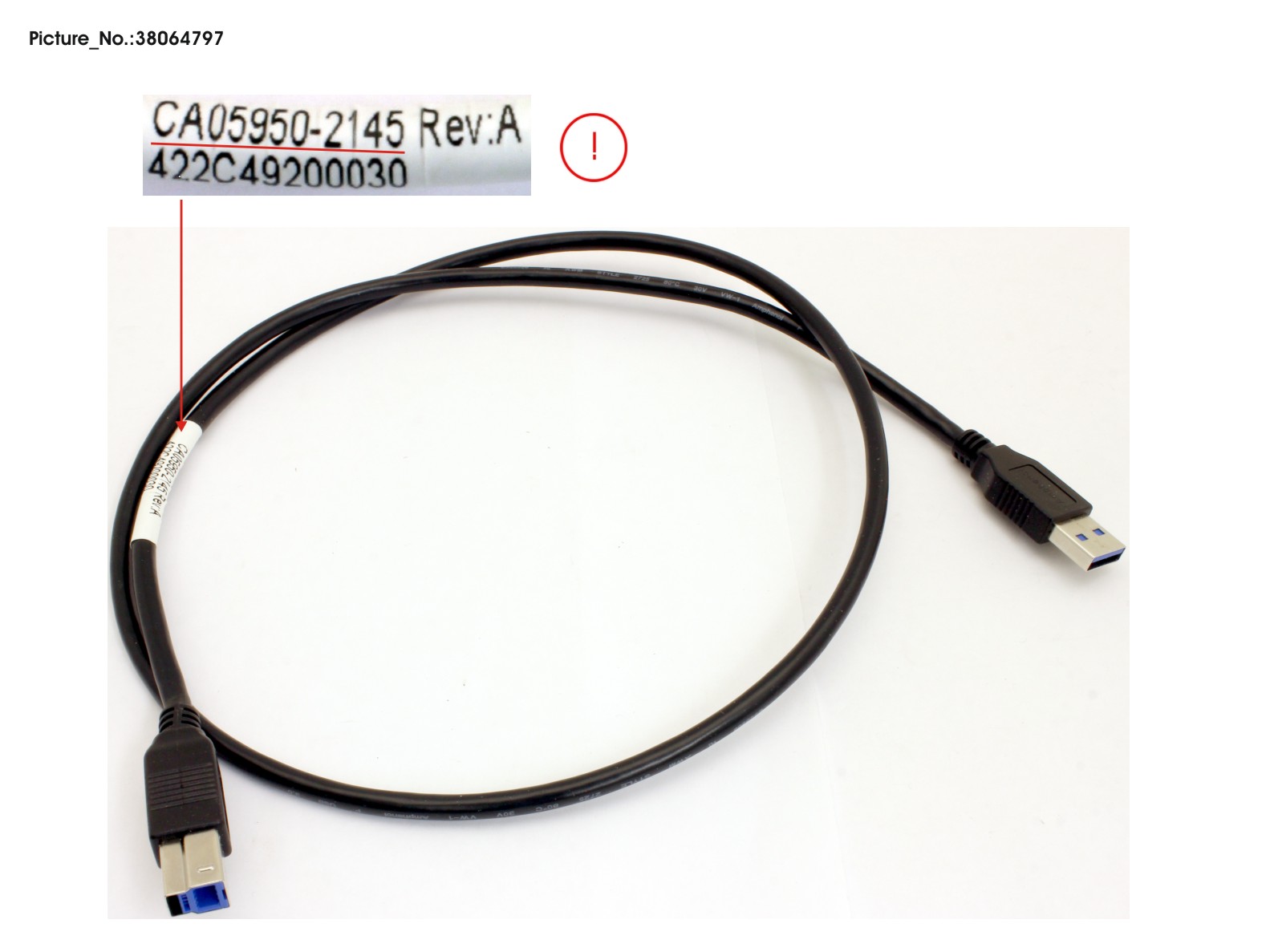 USB4 TO RDX CABLE (MB TO RDX)
