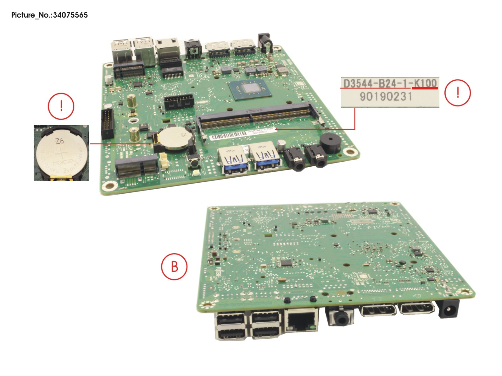 MAINBOARD D3544B