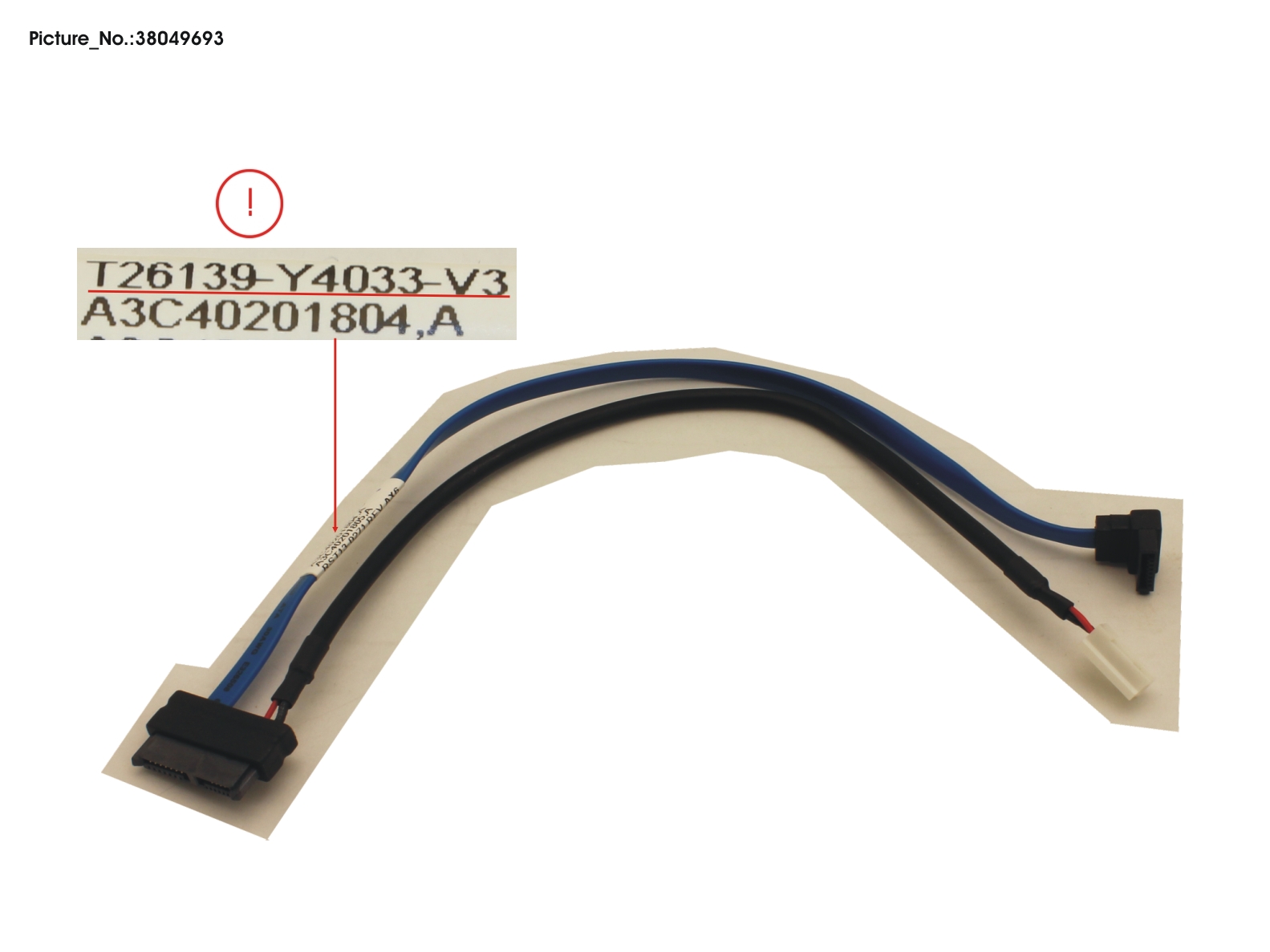 FUJITSU CABLE SATA SIDE ODD